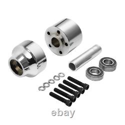 Single Disc Front Wheel Hubs Fit For Harley Road King Street Glide Non ABS 08-25