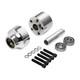 Single Disc Front Wheel Hubs Fit For Harley Road King Street Glide Non Abs 08-up