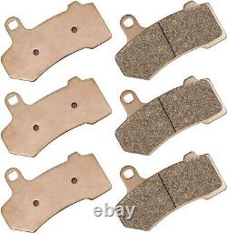 Sintered Brake Pads Front Rear for Harley Davidson Road Glide Road King Street