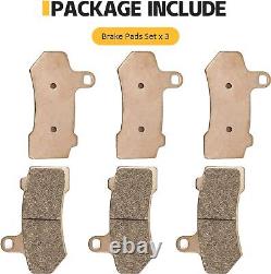 Sintered Brake Pads Front Rear for Harley Davidson Road Glide Road King Street