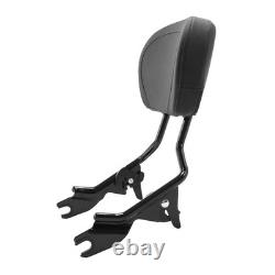 Sissy Bar Backrest Luggage Rack for Harley Road King Street Glide 2009 2025