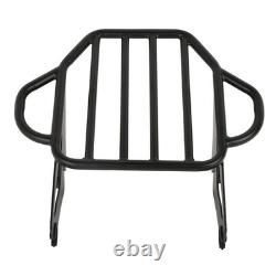 Sissy Bar Backrest Luggage Rack for Harley Road King Street Glide 2009 2025