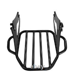 Sissy Bar Luggage Rack Backrest for 09-24 Harley Touring Road King Street Glide