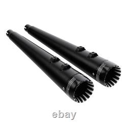 Slip On Mufflers Exhaust Fit For Harley Touring Road King Street Glide 1995-2016