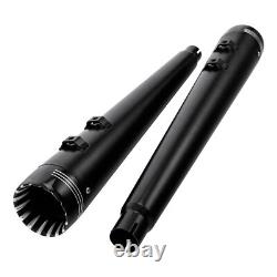 Slip On Mufflers Exhaust Fit For Harley Touring Road King Street Glide 1995-2016