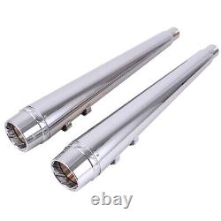 Slip On Mufflers Exhaust Pipes for Harley Road King Street Electra Glide 1995-16