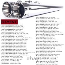 Slip On Mufflers For Harley Davidson Touring 1995-2016, Road King, Street Glide Slip On Mufflers For Harley Davidson Touring 1995-2016, Road King, Street Glide
