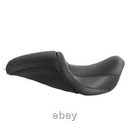Smooth Driver Passenger Seat 1-Piece For Harley Road King Street Glide 1997-2007