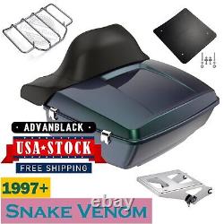 Snake Venom King Tour Pack Pak For Harley Touring Street Road Electra Glide 97+