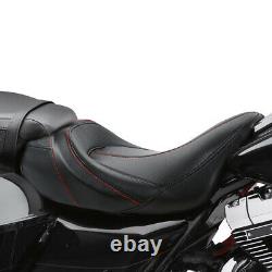 Solo Driver Seat Fit For Harley Touring Road King Street Electra Glide 2009-2022