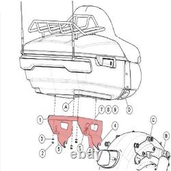Solo Tour Trunk Mounting Rack for H-D Road King Street Glide 2014+ 53000225