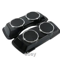 Speaker Lids Fit for 1994-2013 Harley Touring Saddlebag Road King Street Glide