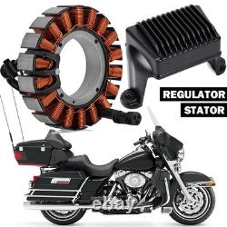 Stator Coil & Regulator for 2006-08 Harley Electra Glide Road King Street Glide