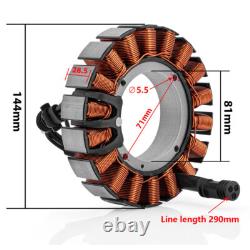 Stator Coil & Regulator for 2006-08 Harley Electra Glide Road King Street Glide