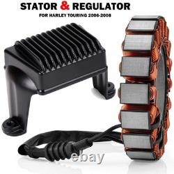 Stator Coil & Regulator for 2006-08 Harley Electra Glide Road King Street Glide