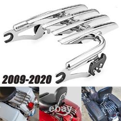 Stealth Luggage Rack For Harley Touring Road King Street Glide 2009-2023 Chrome