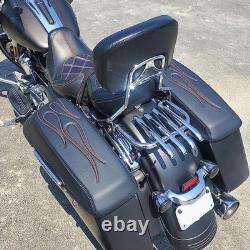 Stealth Luggage Rack For Harley Touring Road King Street Glide 2009-2023 Chrome