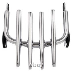 Stealth Luggage Rack For Harley Touring Road King Street Glide 2009-2023 Chrome