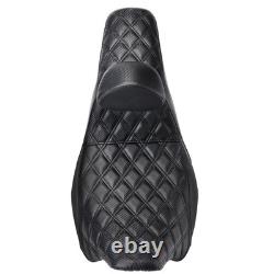 Step-Up Passenger Driver Seat & Backrest For Harley Street Glide Road King 09-up