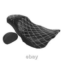 Step-Up Seat withDriver Backrest For Harley Road King Electra Street Glide FLHTCU