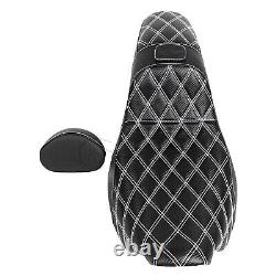 Step-Up Seat withDriver Backrest For Harley Road King Electra Street Glide FLHTCU
