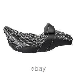 Step-Up Seat withDriver Backrest For Harley Road King Electra Street Glide FLHTCU