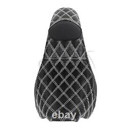 Step-Up Seat withDriver Backrest For Harley Road King Electra Street Glide FLHTCU