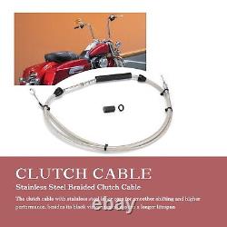 Street Glide Clutch Cable Brake Line for 08-13 Harley Touring Road King ABS 14