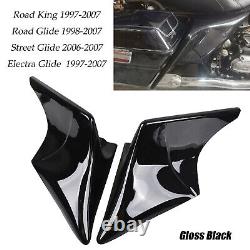 Stretched Extended Side Covers Panel For Harley Electra Street Road Glide King