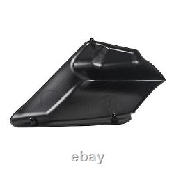 Stretched Side Cover Panel For Harley Touring Baggers 14+ Road King Street Glide