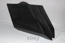 Swoosh 8 Stretched Extended Saddlebags 4 Harley Touring Road King Street 93-13
