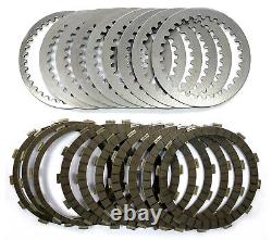 TWISTED CLUTCH KIT withSTEEL PLATES HARLEY ELECTRA GLIDE ROAD KING STREET 17-21