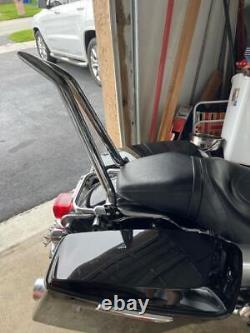 Tall Backrest Sissy Bar 4 Harley Touring 1997-2008 Road King Street Glide 1.5