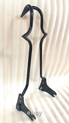 Tall Backrest Sissy Bar 4 Harley Touring Road King Street Electra Glide 97-08