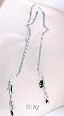 Tall Backrest Sissy Bar 4 Harley Touring Road King Street Electra Talon-billets