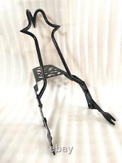 Tall Sissy Bar Backrest Rack 4 Harley Touring Road King Street Electra Fl 09-22