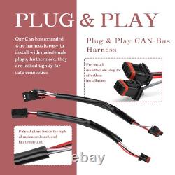 Touring Extension Cable Kit for Harley Road King Street Electra Glide withABS 12'