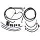 Touring Road King Street Glide 16 Bar Extended Cable Kit For 2014-2016 No Abs