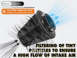 Touring cone stage 1 Air cleaner filter FLHX Street Glide Road king FL 2008-2016