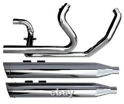 True Dual Headers & 4 Mufflers Mufflers Harley Electra Glide Road King Street