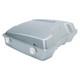 Trunk 5.5 Silver Harley Touring Road King/street Glide 97-13