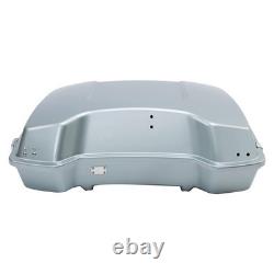 Trunk 5.5 Silver Harley Touring Road King/Street Glide 97-13