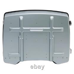 Trunk 5.5 Silver Harley Touring Road King/Street Glide 97-13