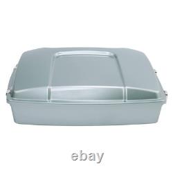 Trunk 5.5 Silver Harley Touring Road King/Street Glide 97-13