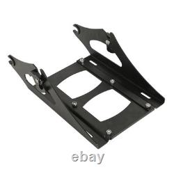 Trunk Black Latches Backrest Pad for Harley Road King Street Glide 2014 Later