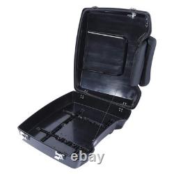 Trunk Mount Rack Backrest For 1997 2008 Harley Touring Road King Street Glide