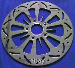 Twisted Venom Brake Disc Rotor Front Harley Electra Glide Road King Street 08-13