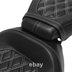 Two-Up Driver Passenger Seat For Harley Street Glide Road Glide Road King Models