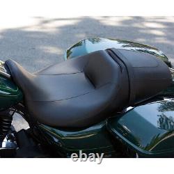 Two-Up Seat Rider & Driver Passenger For Harley Street Glide Road King 2008-2022