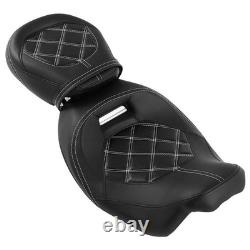 Two-up Rider Seat Cushion for Touring Road King Street Glide FLHRXS